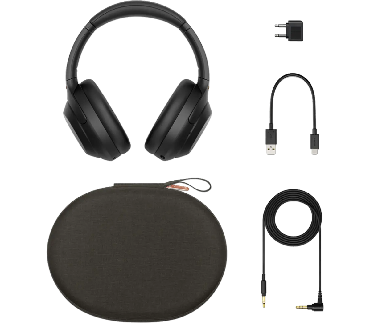  Sony WH-1000XM4 Wireless Premium Noise Canceling Overhead Headphones with Mic